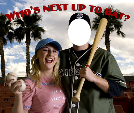 Who's Next Up To Bat? Cut Out